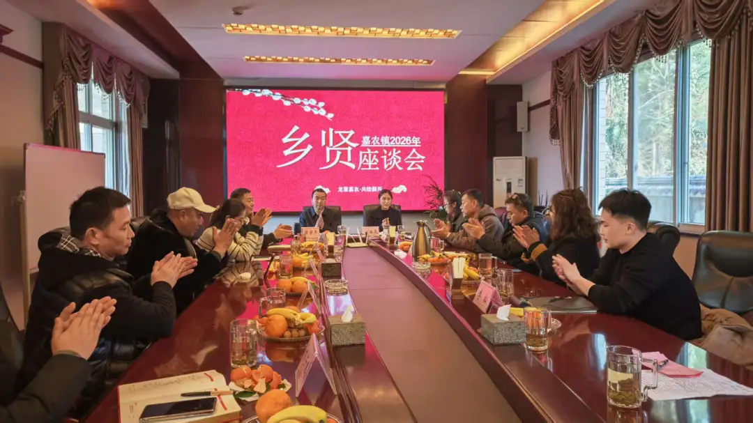 乡贤座谈会
